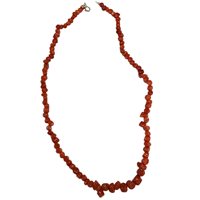 Necklace Mandile 1922 Woman Coralli in Silver Corallo 2MCOC18.3